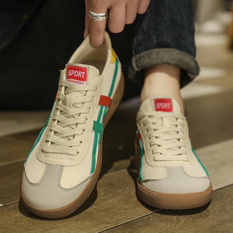 Men's shoes retro Dexun shoes 2025 new couple Forrest Gump shoes fashion trend casual board shoes