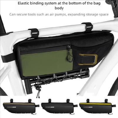 Large Capacity Bikes Front Frame Bag Waterproofs Bike Storage Pouch Cycling Front Saddles Bag Front Top Tube Under Bag
