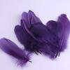 50Pcs Color Full Soft Big Floating Feather Goose Feather Diy Color Feather Headdress Craft Decorative Material