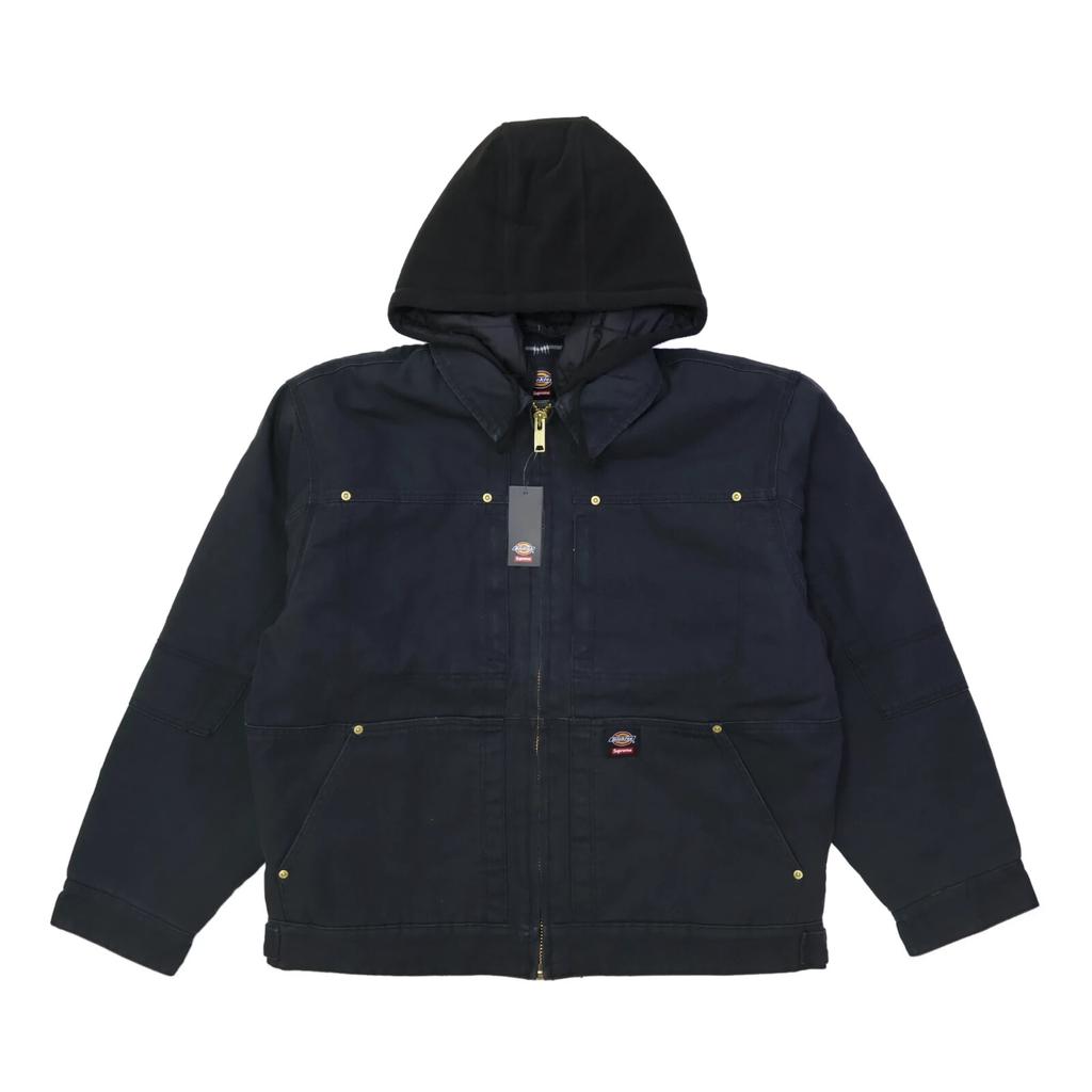 Supreme Dickies Hooded Work Jacket Black
