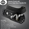 Interior Door Handle Front Left Driver Side Compatible With 2007-2014 Chevy Silverado Avalanche Suburban Tahoe GMC Sierra Cadillac Escalade ESV EXT