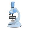 Microscope Toy Educational Biological Laboratory Tool Microscope Toy for Children Kids Blue