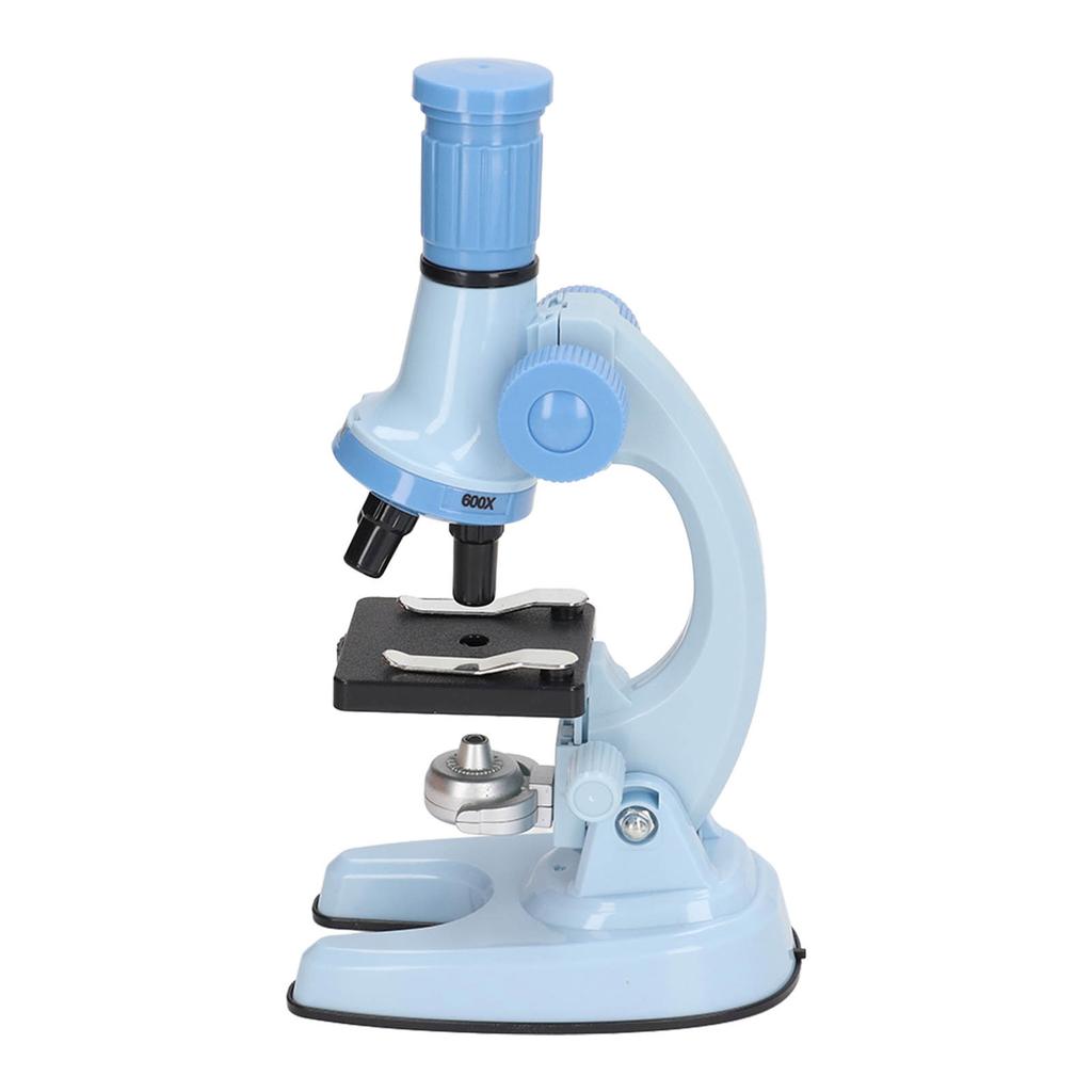 Microscope Toy Educational Biological Laboratory Tool Microscope Toy for Children Kids Blue