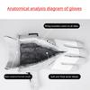 Ski Gloves for Women Water Repellent Five Finger Split Finger Cold and Warm Biking Touch Screen Gloves Plush and Thick Non Slip