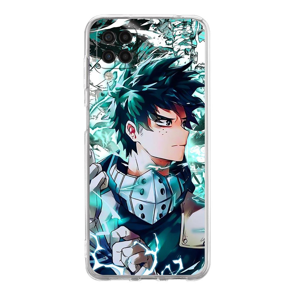 Husă Telefon My Hero Academia Izuku Deku Pentru Samsung Galaxy A51 A71 A21S A12 A11 A31 A41 A03S A13 A33 A73 A53 A52 A32 5G A23