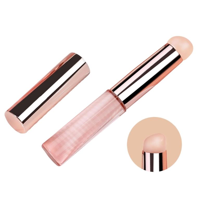 Nails Art Brushes Silicone Nail Tool Silicone Lip Brush Make Up Brush Round Head Nail Brush Manicure DIY Tool for Women