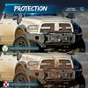 2PCS Pod Light Covers Amber 3 Inch LED Light Bar Cover Amber LED Pods 3X3 Square Work Lights Cube Covers Ditch Pods PC Lens Cover