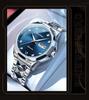 Jinshidun Men's Tungsten Steel Automatic Waterproof Mechanical Watch