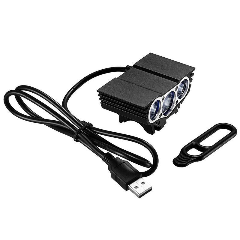 

Cree X 3 Xml T6 Светодиодный Велосипедный Велосипедный USB Фара Головной Свет Лампа Фонарик