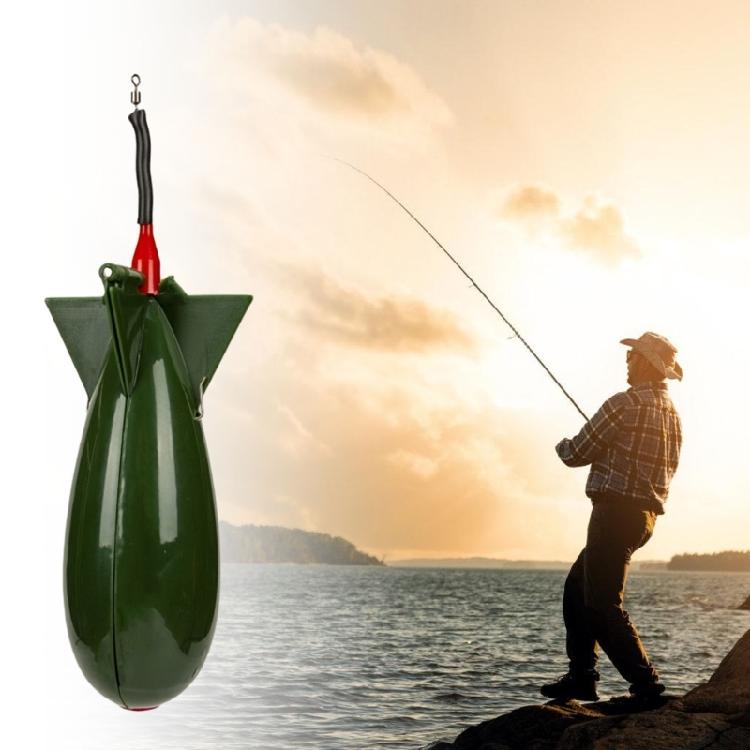 Rockets Bombs Float Lures Baits Holder Fishing Feeder Nesting Tool Portable Bombs Baits Thrower Pellet Rockets Feeders