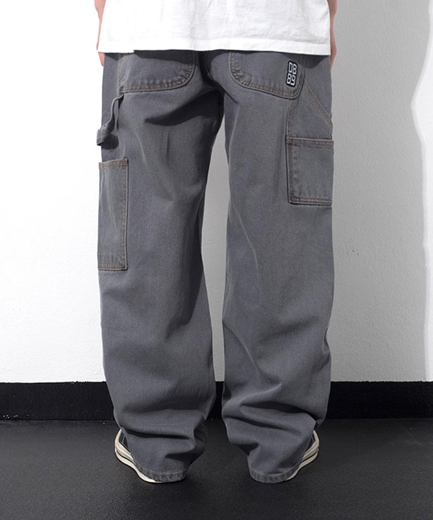 QT8 GARMENTS Rg Denim Carpenter Pant (Grey)