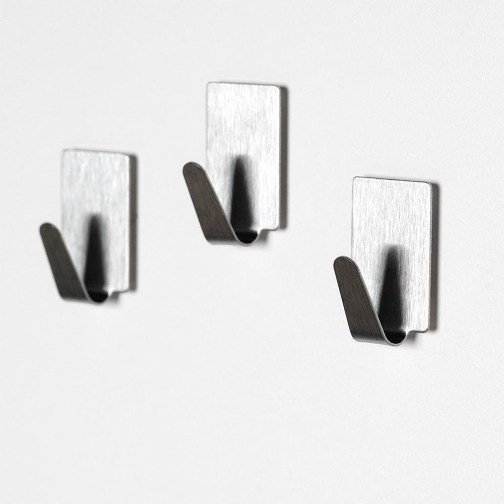 Self-Adhesive Steel Hanger Hook 1.8X2.5 Cm 6 Pcs.