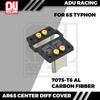 ADU Racing CAPAC DIFERENȚIAL CENTRAL CARBON FIBRE CNC ALUMINIU 7075 T6 PENTRU ARRMA 6S TYPHON
