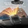 Car Truck Electric Heater 12/24V Glass Heating Cooling Defrosting and Defogging Winter Car Heating Fan 360 Rotation