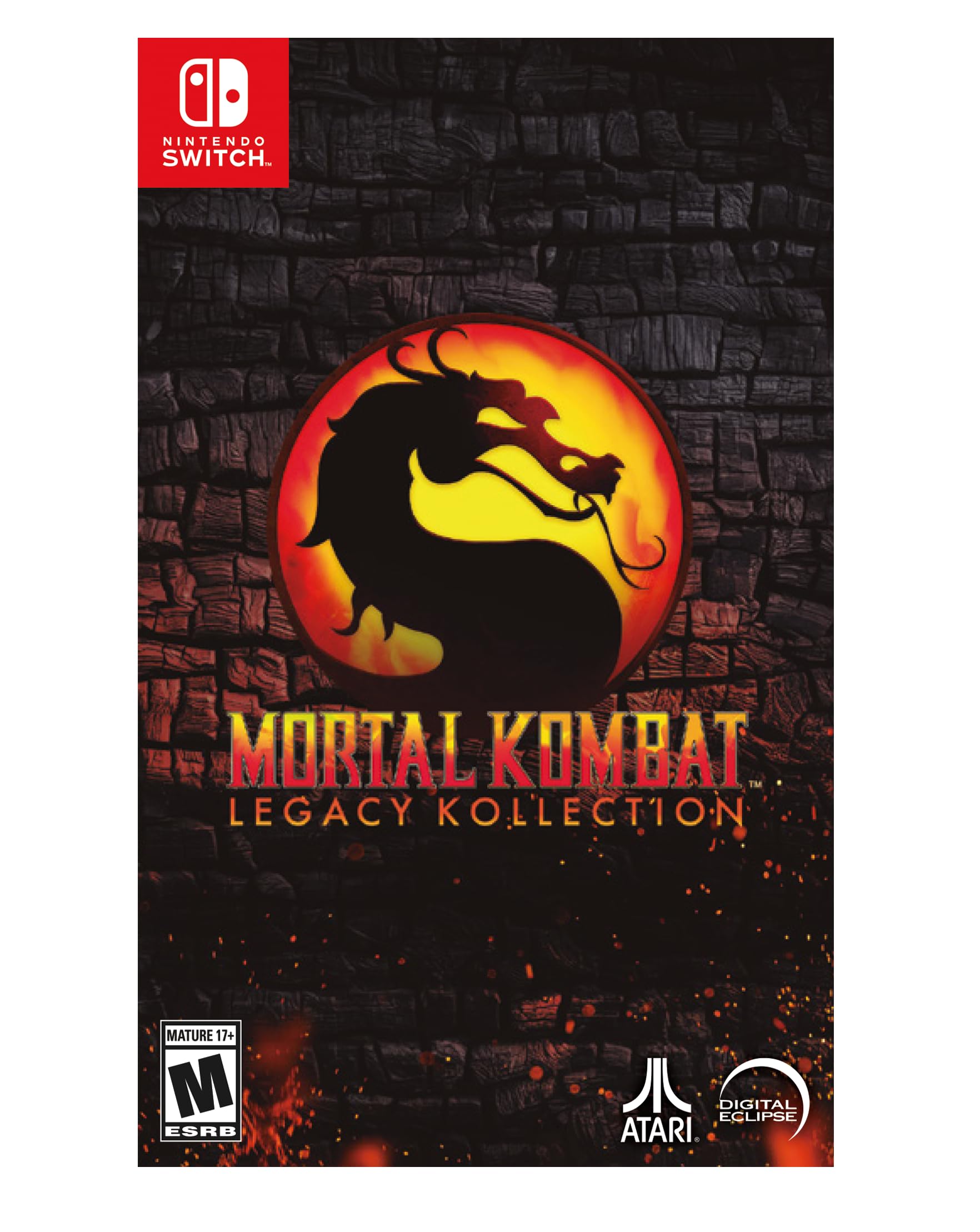 Mortal Kombat Коллекция Наследие Северный Switch (Импорт Америки) – красный