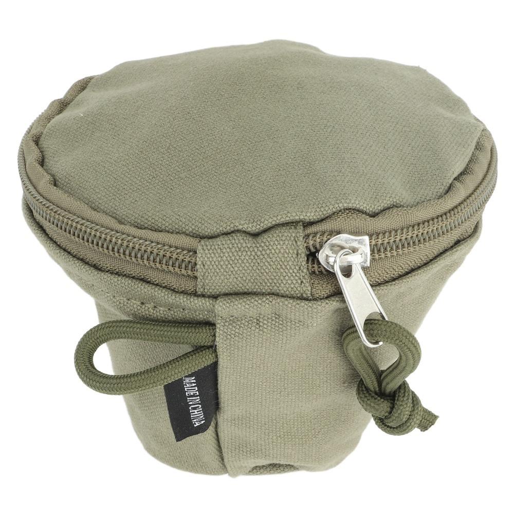 Waterproof Canvas Coffee Filter Storage Bag Reusable Coffee Filter Paper Bag Travel Friendly