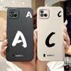 For Realme C11 (2021) Lucky Initial Letter Phone Case For Realme C11 2021 2020 RMX3231 RMX2185 Soft Silicone Shockproof Cases