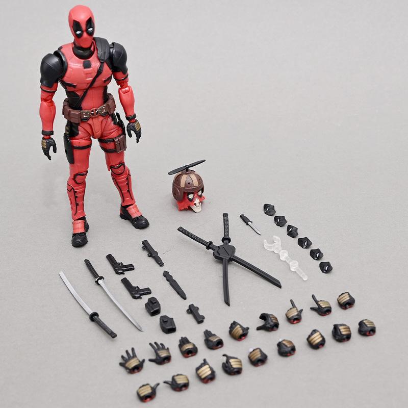 New Marvel Legends Deadpool Action Figures Replaceable Gloves Exquisite Desktop Decorations Boy Surprise Gift Otaku Collection