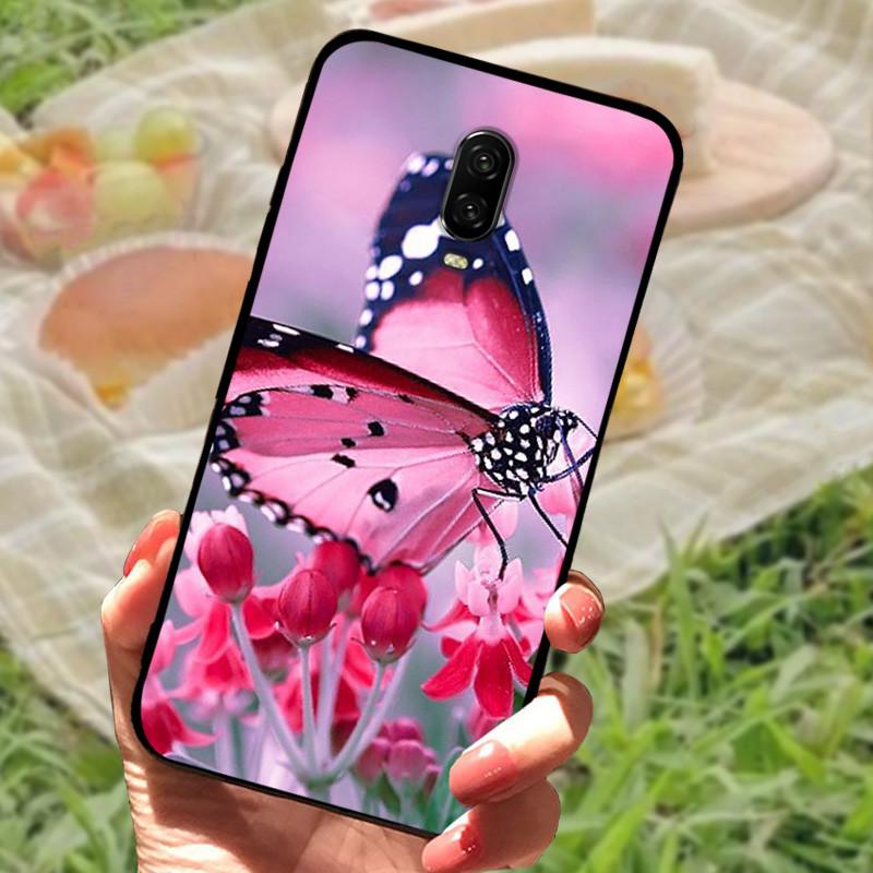For Oneplus 6T Case Silicone Soft TPU Phone Cover For One Plus 6 6T Case Bumper For Oneplus 6 6 T Capa Mabrle Fashion Coques
