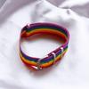 HyunA Style Buntes Herz Regenbogen Armreif - Trendiger Mädchenschmuck