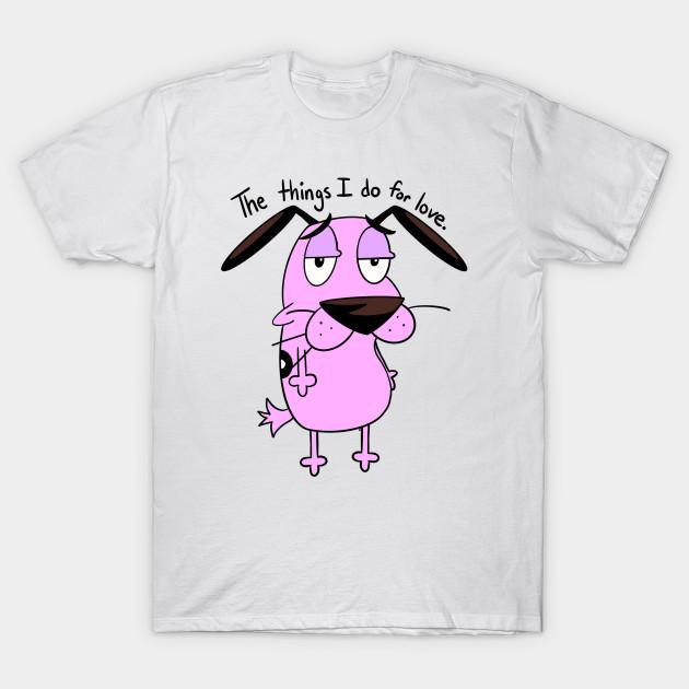 

Men Black Print T-shirt The Things I Do For Love No-Cut Transfer Paper Print Cotton Tshirt 4XL білий