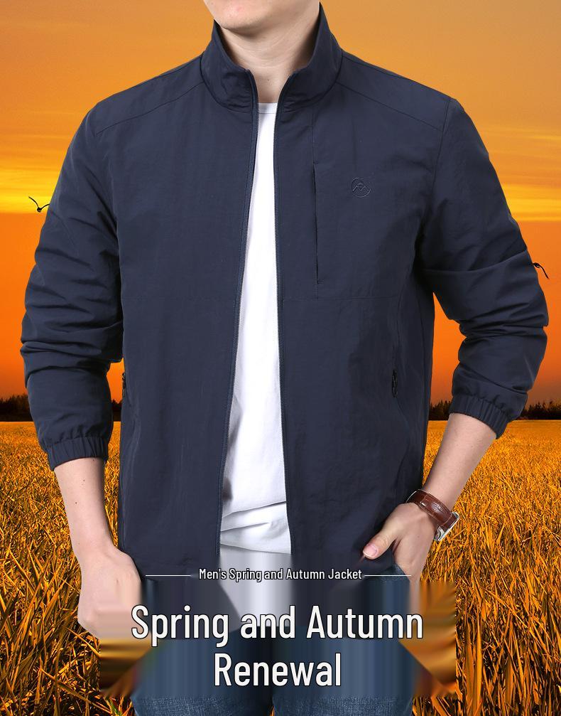 Frühlings Herren Schnelltrocknende Nylonjacke mit Mesh-Futter, Stil 5751