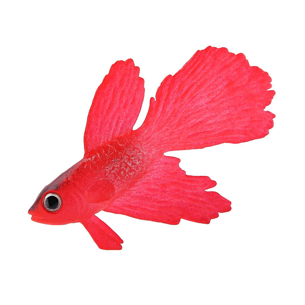 Aquarium Decoration Funny Artificial Silicone Small Fish Fish Tank Ornament