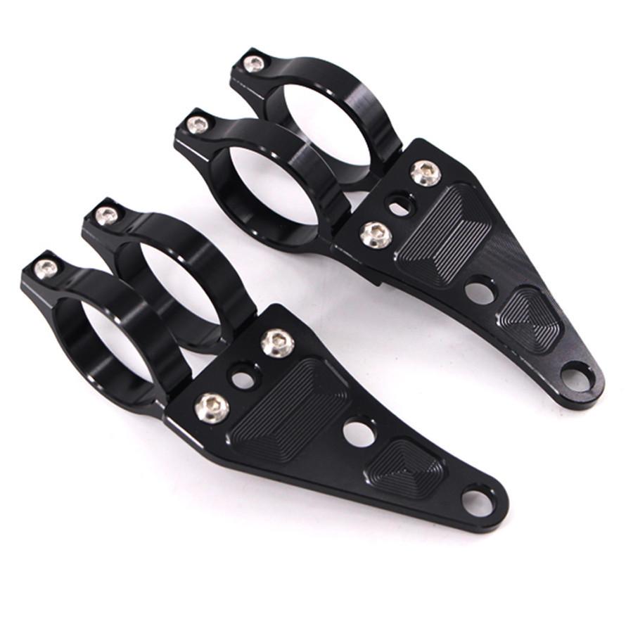 High Quality 6.8 Inch Universal Vintage Motorcycle LED Headlamp Distance Light Refit Motorcycle Headlight Cafe Racer With 41mm CNC Fork Holder