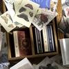 100-Sheet Vintage Miniature Material Mini-Book Set, Retro-Themed Craft Pages, for Journal Collage & Handmade Creation