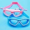 Kids Swim Goggles with Earplugs Waterproof No Leakage Anti-Fog UV Protection Clear Lens Boys Girls Swimming