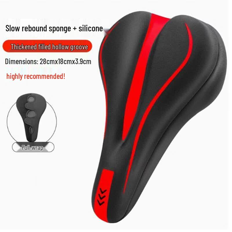 Lishi Waterproof Silicone Bicycle Seat Cover 2-Pack