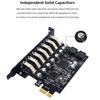 7-Port USB 3.0 PCIe Expansion Card 5Gbps USB 3.0 Hub Adapter PCI Express To USB Expansion Card for PC Windows 11/10/8/7/XP/Linux