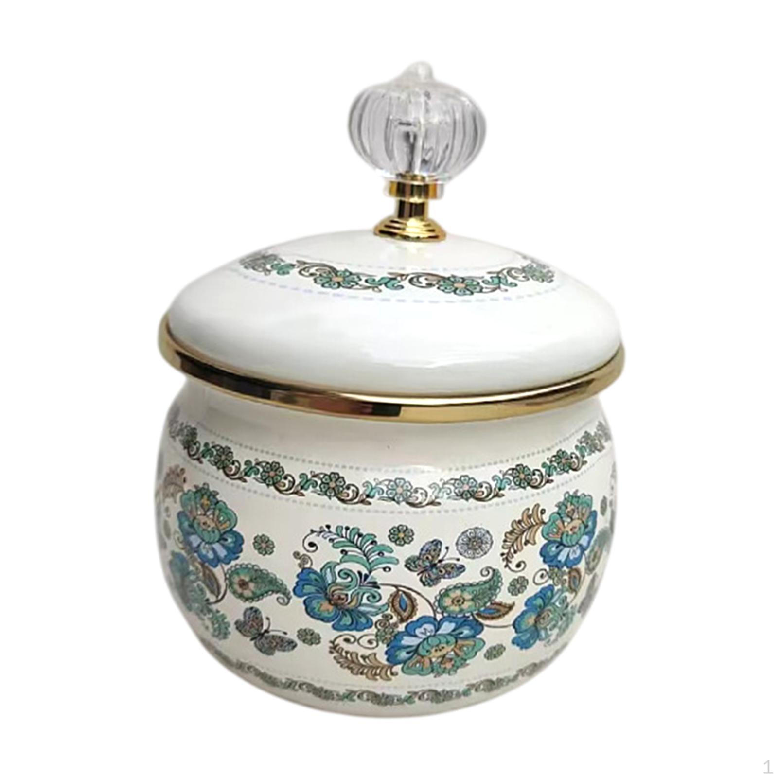 

Airtight Sugar Bowl, Food Storage Jar for Tea and Coffee Bar білий