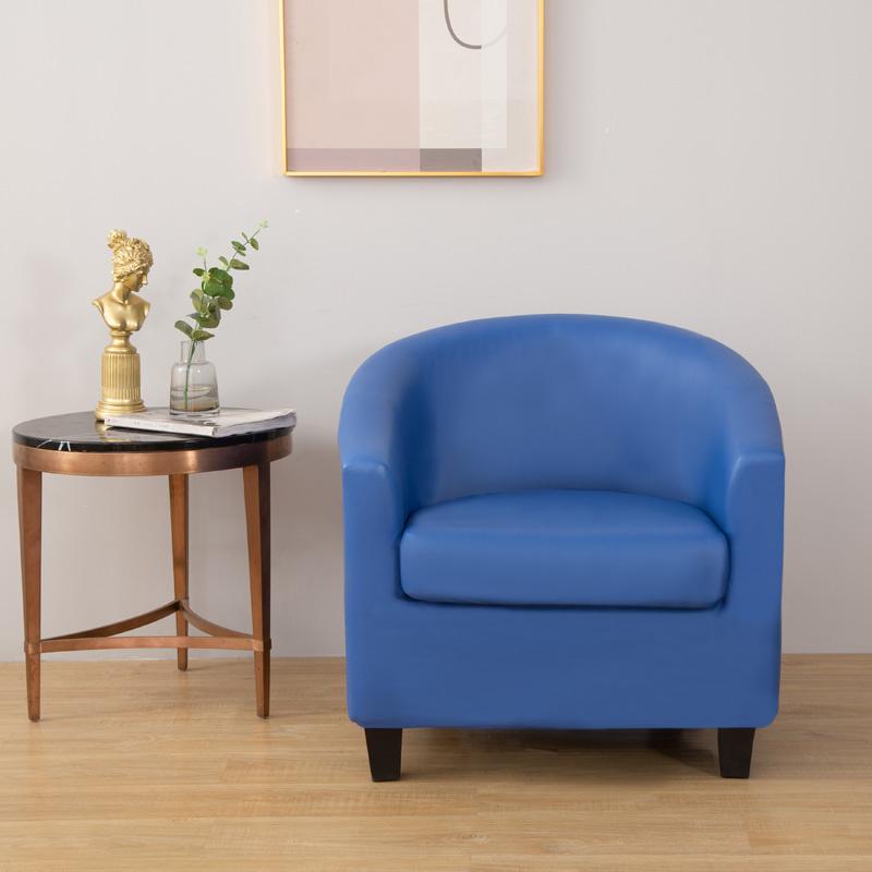 Waterproof Tub Sofa Covers Pu Leather Armchair Cover With Seat Covers Club Sofa Slipcovers for Living Room Furniture Protector