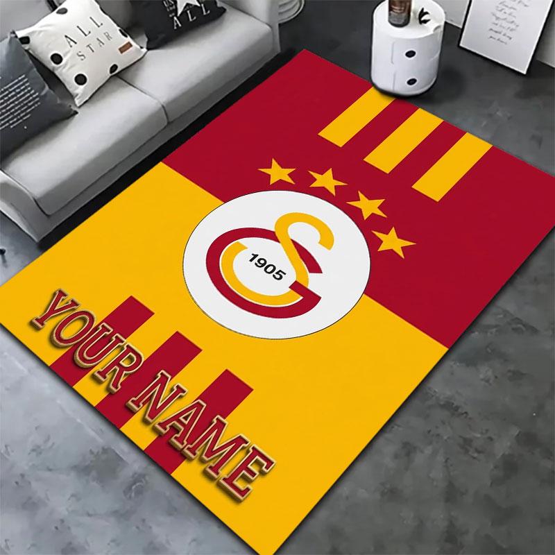 Galatasaray S Custom Name Carpet Rug for Living Room Bedroom Home Sofa Decoration,Kids play Non-slip Floor Mat