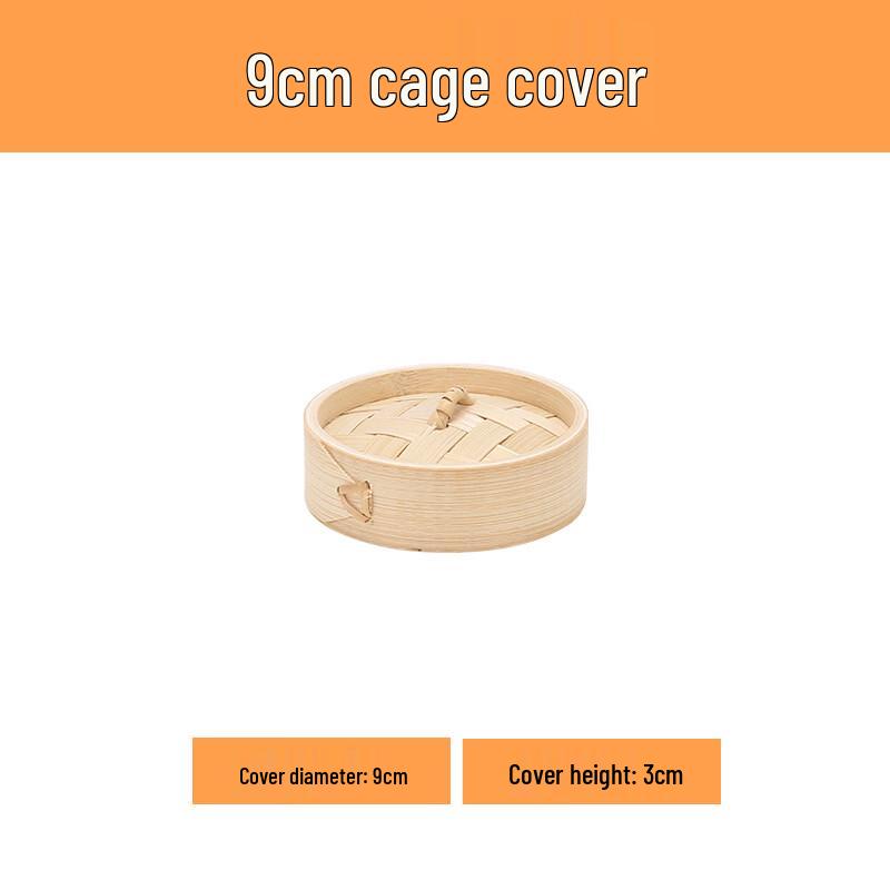 Traditional Bamboo Steamer Basket & Lid