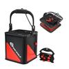 ARCWOLF Portable Fishing Bucket, Fish Protection Bucket, Can Also Be Used To Scoop Water, with Beads and Rope, Foldable EVA Material, Easy To Carry,