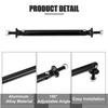 2pcs 100mm Adjustable Bumper Lip Splitter Strut Rod Ties Support Bars Black