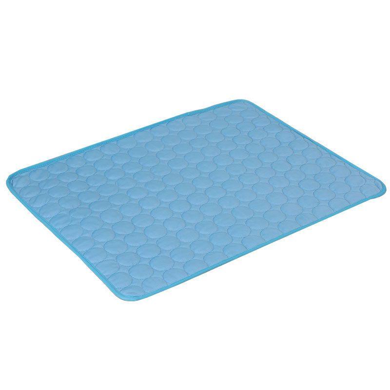 

Premium Dog Cooling Mat With Cool Touch Fabric For Comfortable Summer Relaxation Medium синій