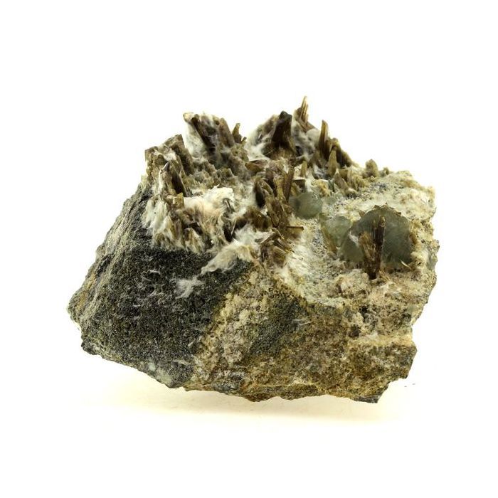 Pierres et Minéraux. Prehnite. 730.7 ct. La Combe de la Selle, Bourg d'Oisans, France..