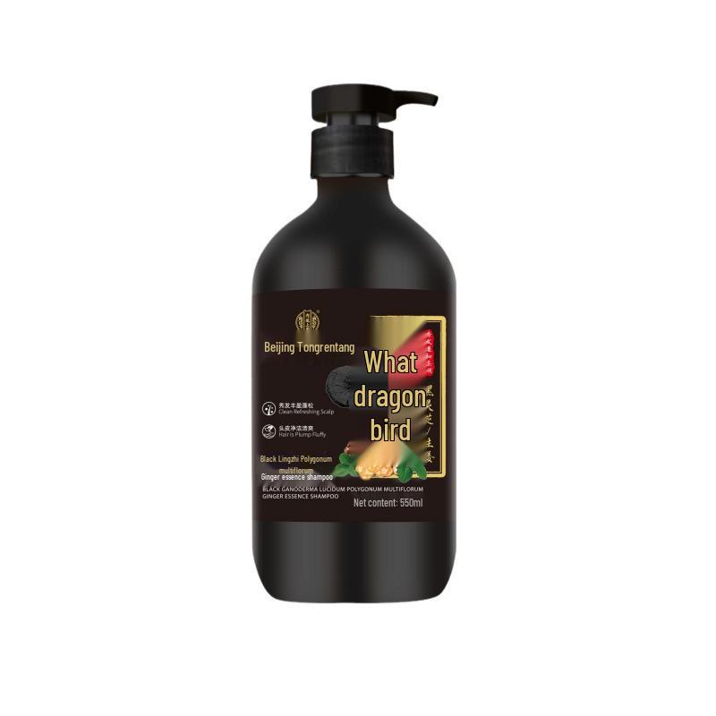 Black Reishi & He Shou Wu Ginger Essence Shampoo for Men and Women He Shou Wu Shampoo