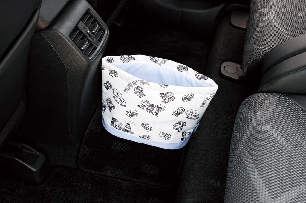 Skater Car Trash Can, "I'm Doraemon" CDB1-A