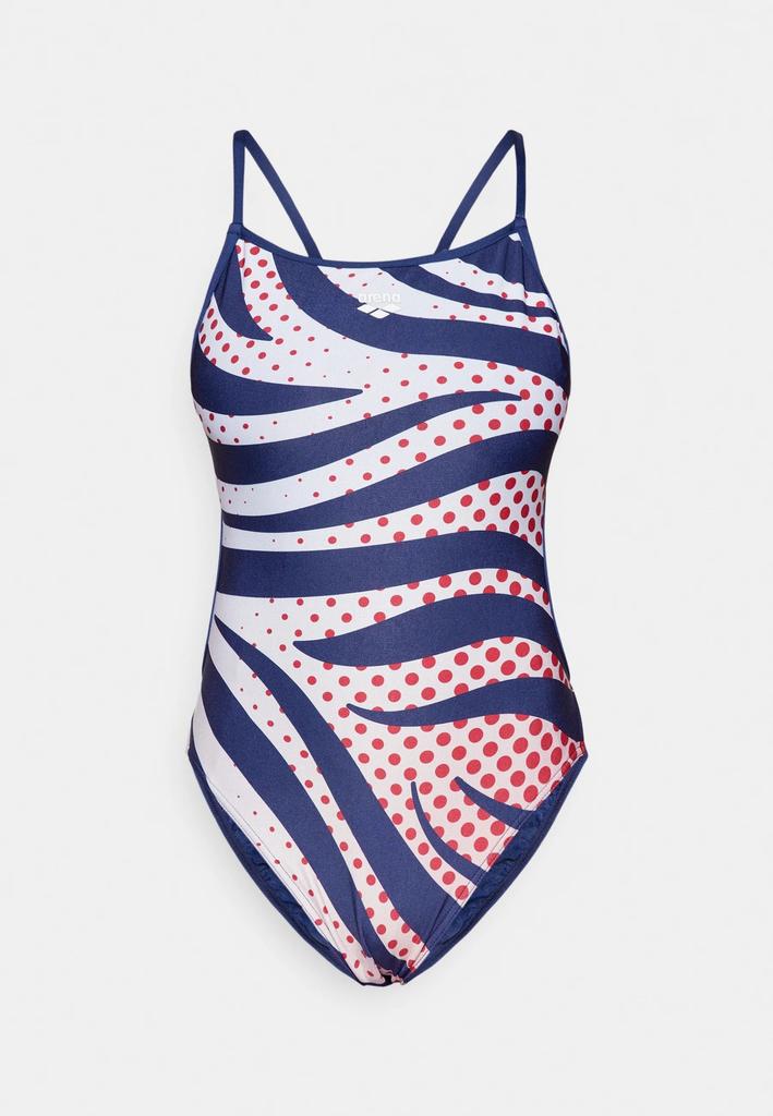 Y8725 Women's One-Piece Swimsuit Arena Zebra D36