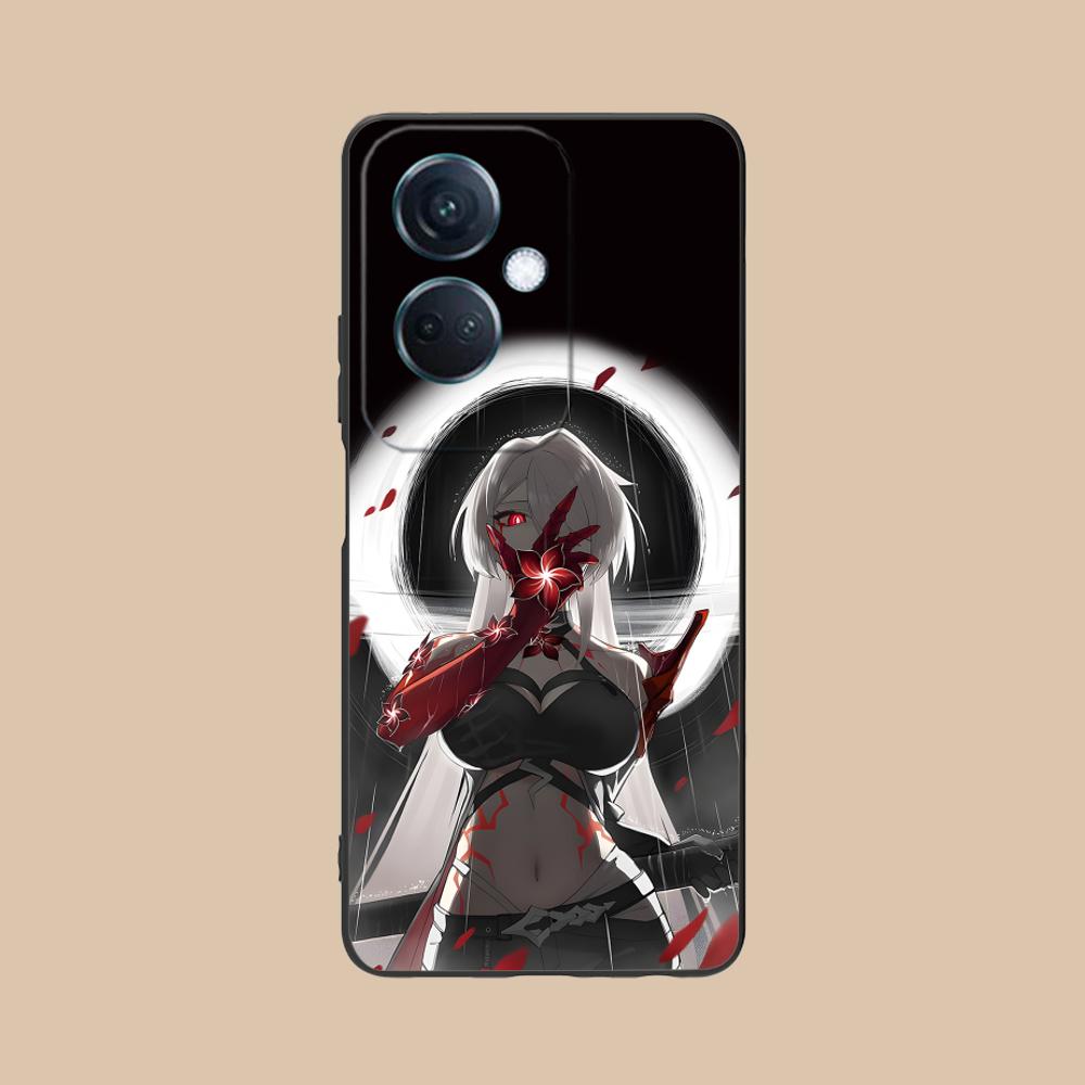 Funda HSR Acheron Mate de TPU para Teléfono Móvil para OPPO Reno 14 13 12 11 10 9 8 7 6 5 F T Pro 5G Cubierta con Impresión Colorida