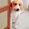 Beagle Dog Plush Toy Sitting Puppy Plushie Stuffed Animal Doll Pillow Home