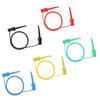 5Pcs Colorful Multimeter Electrical Test Dual SMD IC Silicone   Test Clip Hook