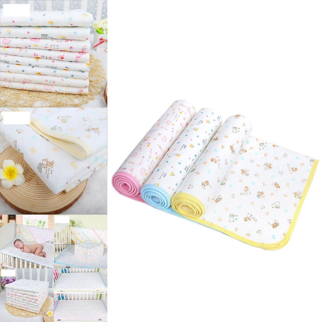 Tappetino assorbente per bambini con cotone, protezione per letto assorbente per la sicurezza del letto di neonati e bambini piccoli