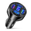 66W Car Charger Adapter 4 Ports USB Charger Intelligent Chip Protection Voltage