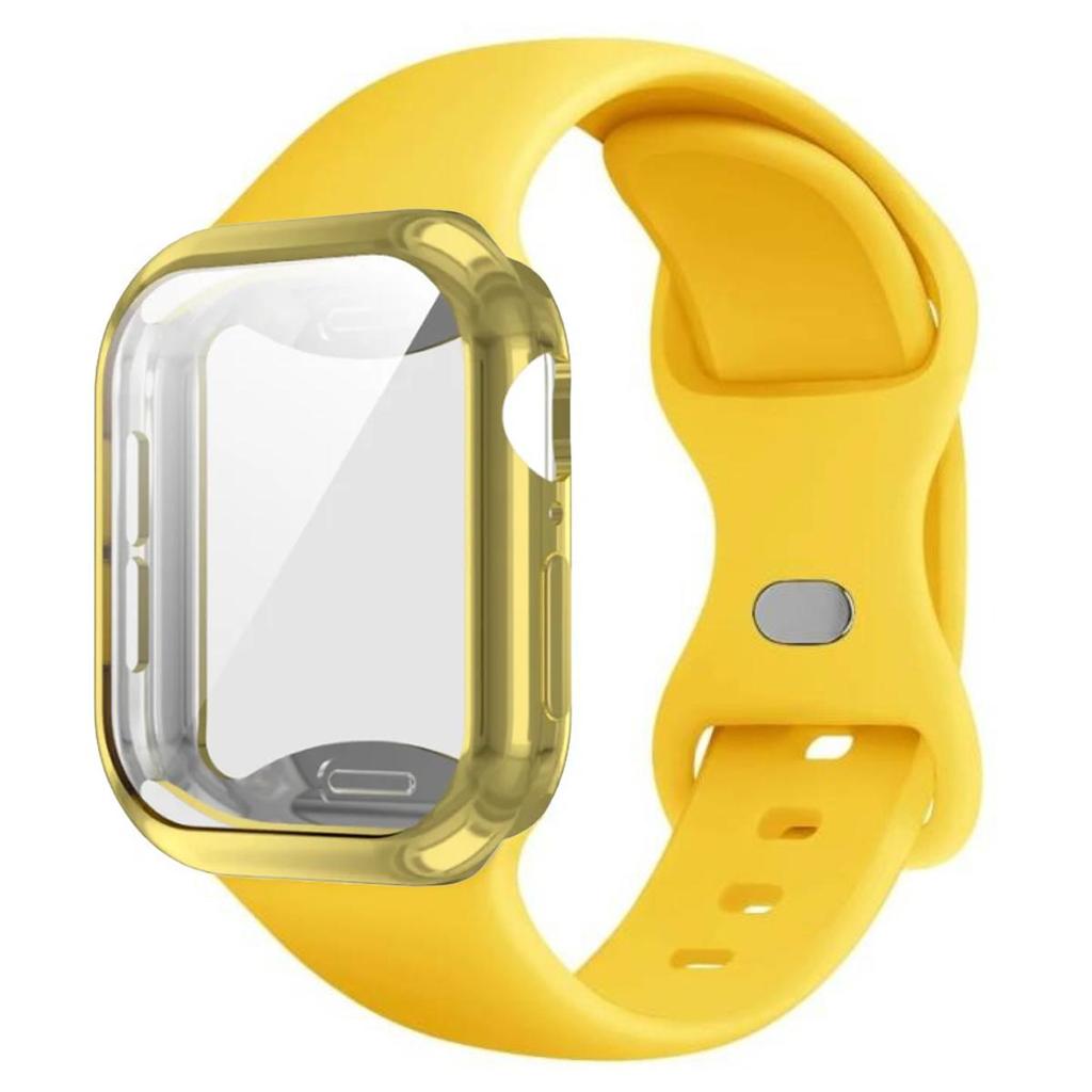 TPU Schutzhülle+Silikonarmband Für Apple Watch Ultra 3 49mm S11/10 46mm 45/44mm 42mm 41mm 38mm iWatch Serie 11 10 9 8 se 7 6