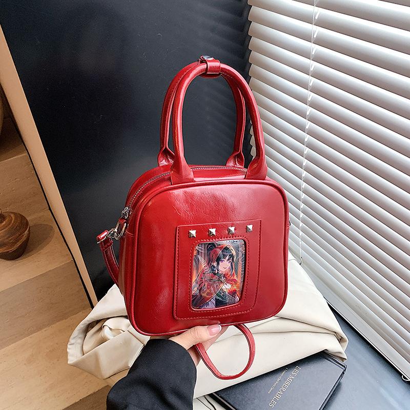 

High-end niche handbag women s summer new fashion messenger bag portable small square bag